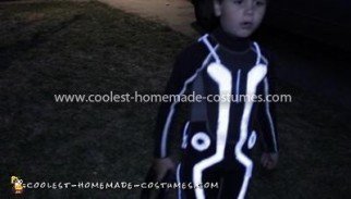 Homemade Child's Tron Legacy Costume