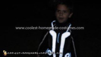 Homemade Child's Tron Legacy Costume