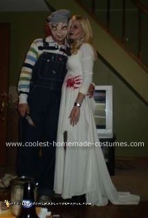 Homemade Chucky and His Bride Costumes