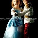 Homemade Cinderella and Prince Charming Couple Costume