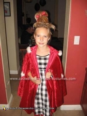 Homemade Cindy Lou Who Costume