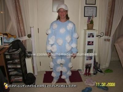 Cloudy with a Chance of Showers Homemade Costume