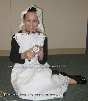 Homemade Colonial Girl Costume