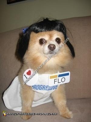 Darci as Flo, the Progressive Insurance Commercial Girl