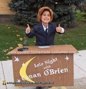 Homemade Conan O'Brien Costume