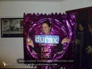 Condom Wrapper Costume