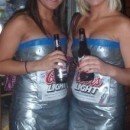 Homemade Coors Light Costumes