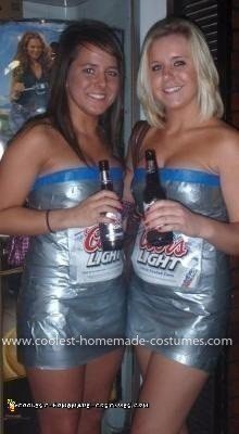 Homemade Coors Light Costumes