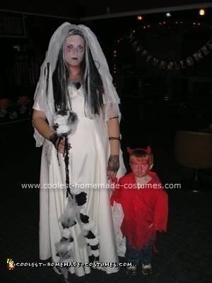 Homemade Corpse Bride Costume