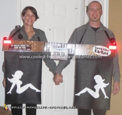 Coolest Couples Mud Flap Costume 2