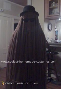 Homemade  Cousin Itt Costume