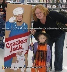 Homemade Cracker Jacks Costume