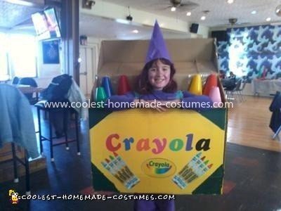 Homemade Crayola Costume