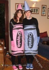 Homemade Crayola  Crayon Costume