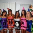 Crayola Crayons Group Costume