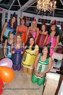 Coolest Crayola Group Costume