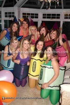 Coolest Crayola Group Costume