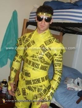 Homemade Crime Scene Costume