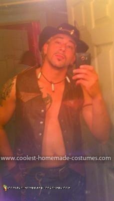 Homemade Crocodile Dundee Costume