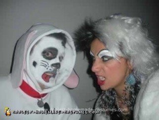 Homemade Cruella DeVille Costume