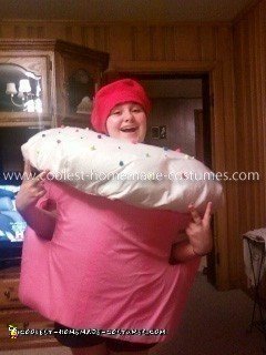 Homemade Cupcake Child Costume