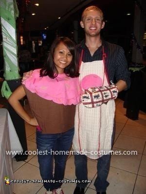 Homemade Cupcake Costume