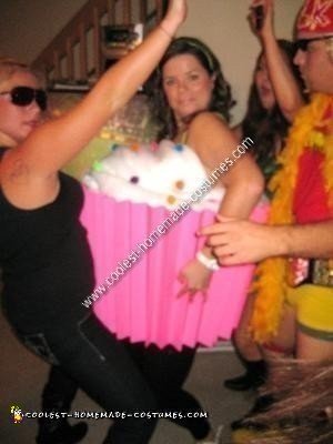Homemade Cupcake Halloween Costume Idea