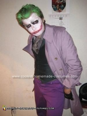 Homemade Dark Knight Joker Costume
