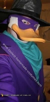 Homemade Darkwing Duck Costume