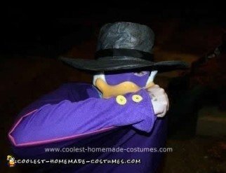 Homemade Darkwing Duck Costume