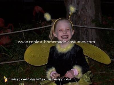 Homemade Dead Bumble Bee Costume