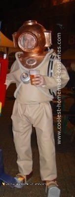 Homemade Deep Sea Diver Halloween Costume