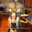 Homemade Deer and Hunter Costume