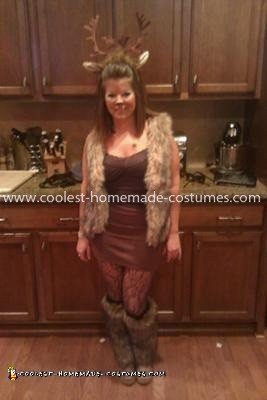 Homemade Deer and Hunter Costume