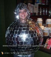 Homemade Disco Ball Costume