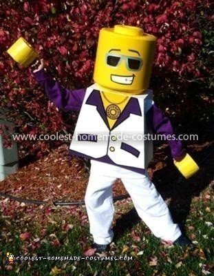 Coolest Disco Dude Lego Minifigure Costume