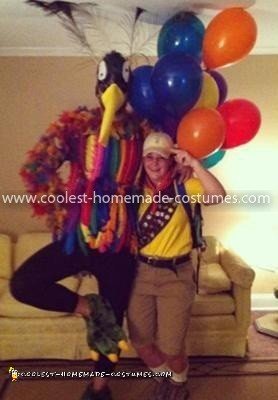 Homemade Disney Pixar's Up Characters Group Costume