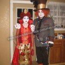 DIY Alice in Wonderland Couple Halloween Costume