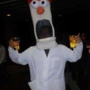 Homemade DIY Beaker Halloween Costume