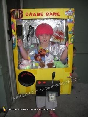 DIY Crane Game Halloween Costume
