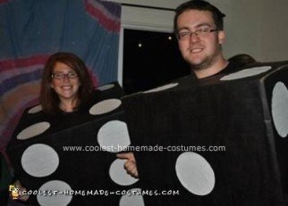 DIY Dice Couple Halloween Costume Idea