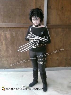 DIY Edward Scissorhands Halloween Costume