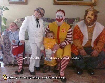 DIY Fast Food Family Halloween Costume Idea