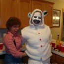 Homemade  DIY Lamb Chop's Play Along Couple Halloween Costume