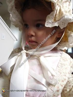 Homemade DIY Little Bo Peep Halloween Costume