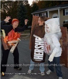 DIY Original S'mores Trio Group Costume