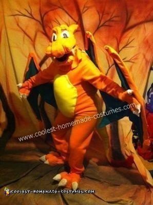 DIY Pokemon Charizard Halloween Costume