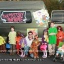 Homemade DIY Scooby Doo Group Halloween Costumes