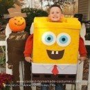 Homemade DIY Spongebob Squarepants Halloween Costume