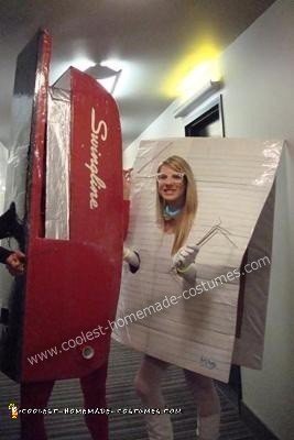 DIY Swingling Stapler and Hilroy Paper Couple Costume
